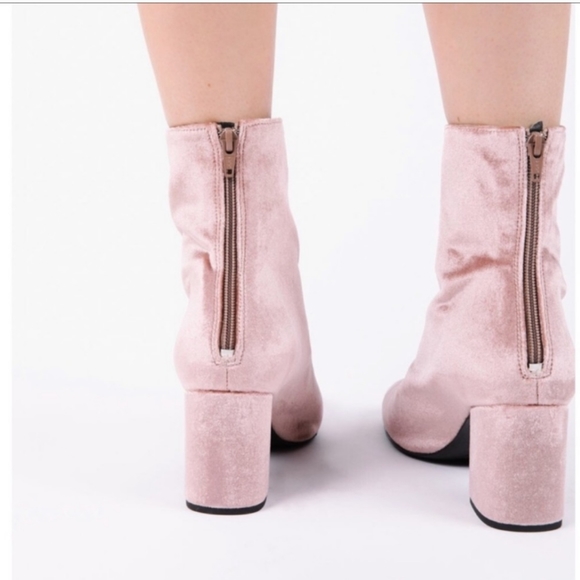 FREE PEOPLE Cecile Velvet Ankle Boot - Picture 2 of 2